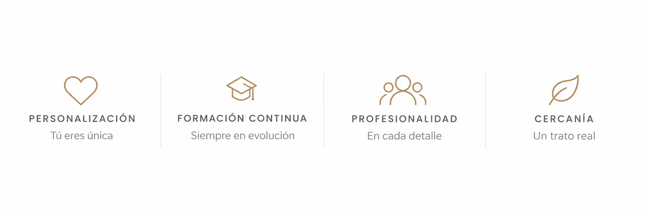 Personalización, formación y cercanía (1)