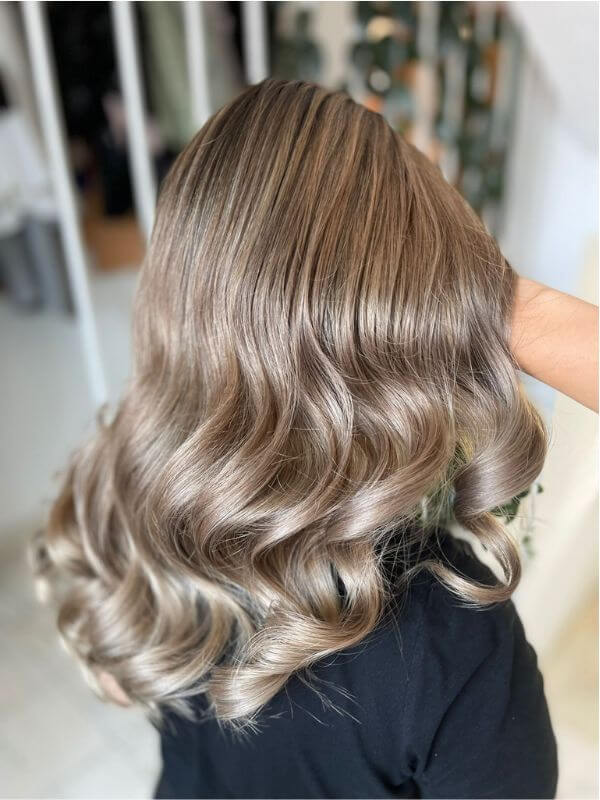 Mechas babylights en Rubí